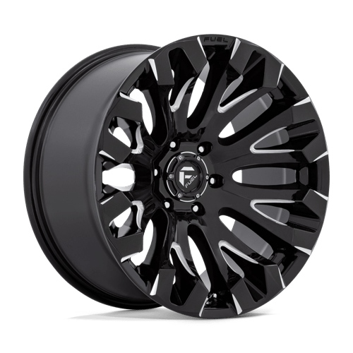 Fuel Offroad D828 QUAKE Gloss Black Milled 20x10 -18 5x127mm 71.5mm