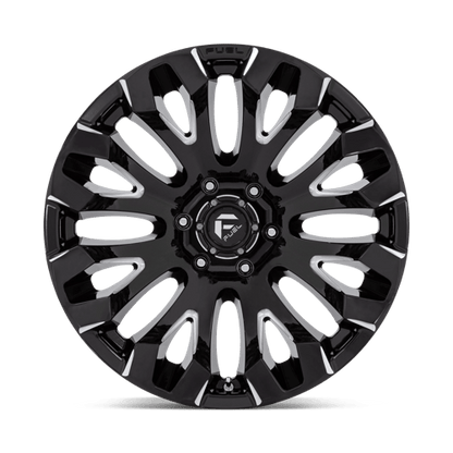 Fuel Offroad D828 QUAKE Gloss Black Milled 18x9 +1 5x127mm 71.5mm