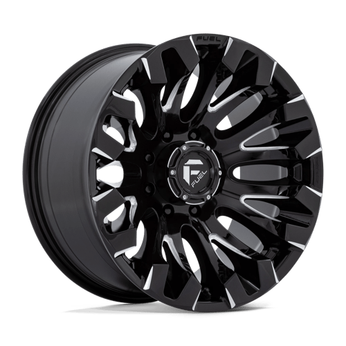 Fuel Offroad D828 QUAKE Gloss Black Milled 20x10 -18 8x170mm 125.1mm