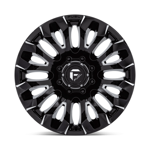 Fuel Offroad D828 QUAKE Gloss Black Milled 20x10 -18 8x165.1mm 125.1mm