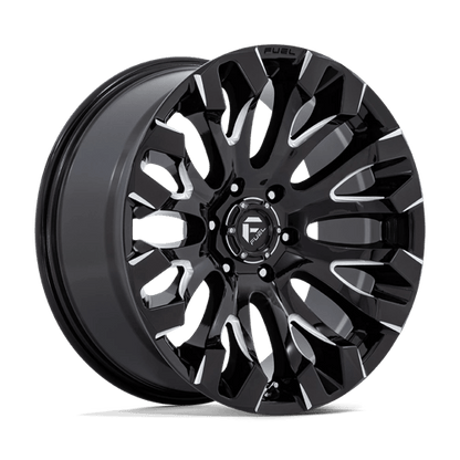 Fuel Offroad D828 QUAKE Gloss Black Milled 20x9 +1 6x135mm 87.1mm