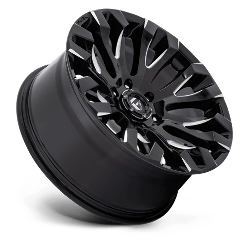 Fuel Offroad D828 QUAKE Gloss Black Milled 20x9 +1 6x135mm 87.1mm