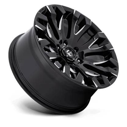 Fuel Offroad D828 QUAKE Gloss Black Milled 20x9 +1 6x135mm 87.1mm