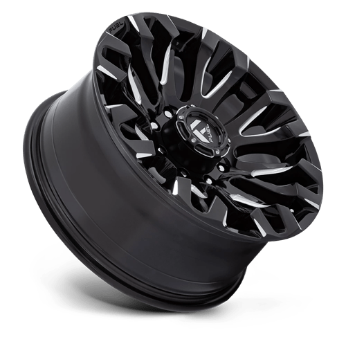 Fuel Offroad D828 QUAKE Gloss Black Milled 20x9 +1 8x180mm 124.2mm