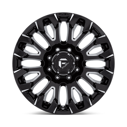 Fuel Offroad D828 QUAKE Gloss Black Milled 20x9 +1 8x170mm 125.1mm