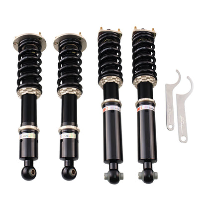 BC Racing BR Series coilovers on white background
