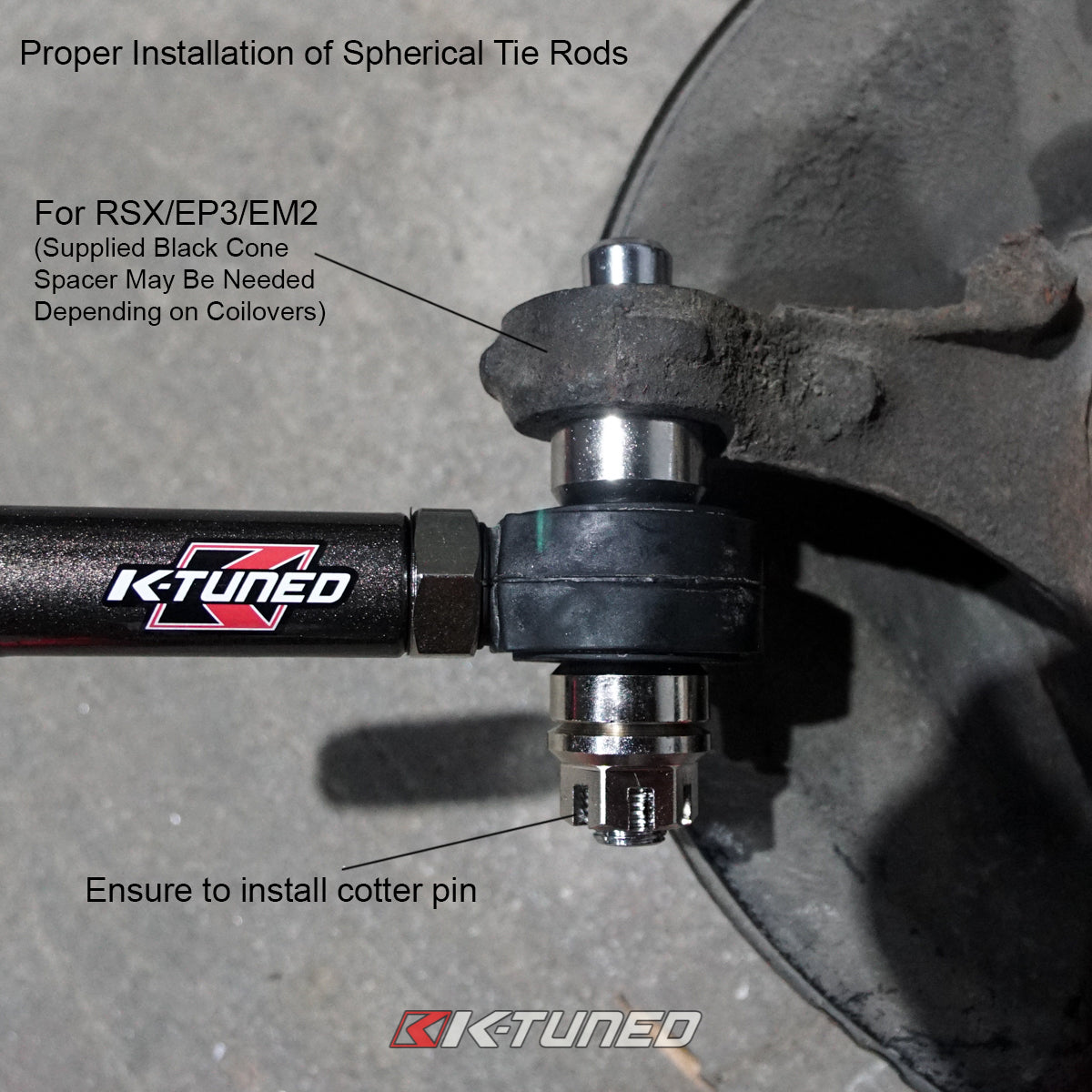 Complete Spherical Tie Rod Set RSX