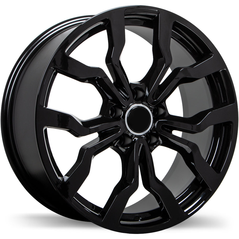 Replika R152A Gloss Black 19x8.5 +35 5x112mm 66.5mm