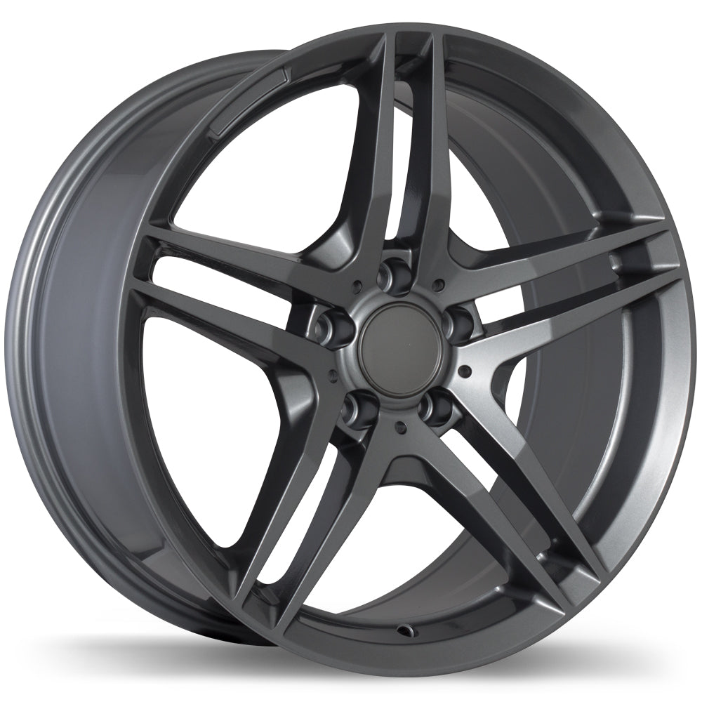 Replika R170 Gloss Gunmetal 18x8.5 +32 5x112mm 66.5mm