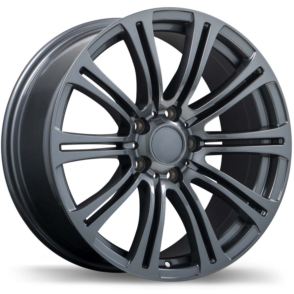 Replika R172 Gloss Gunmetal 17x7.5 +35 5x120mm 72.6mm
