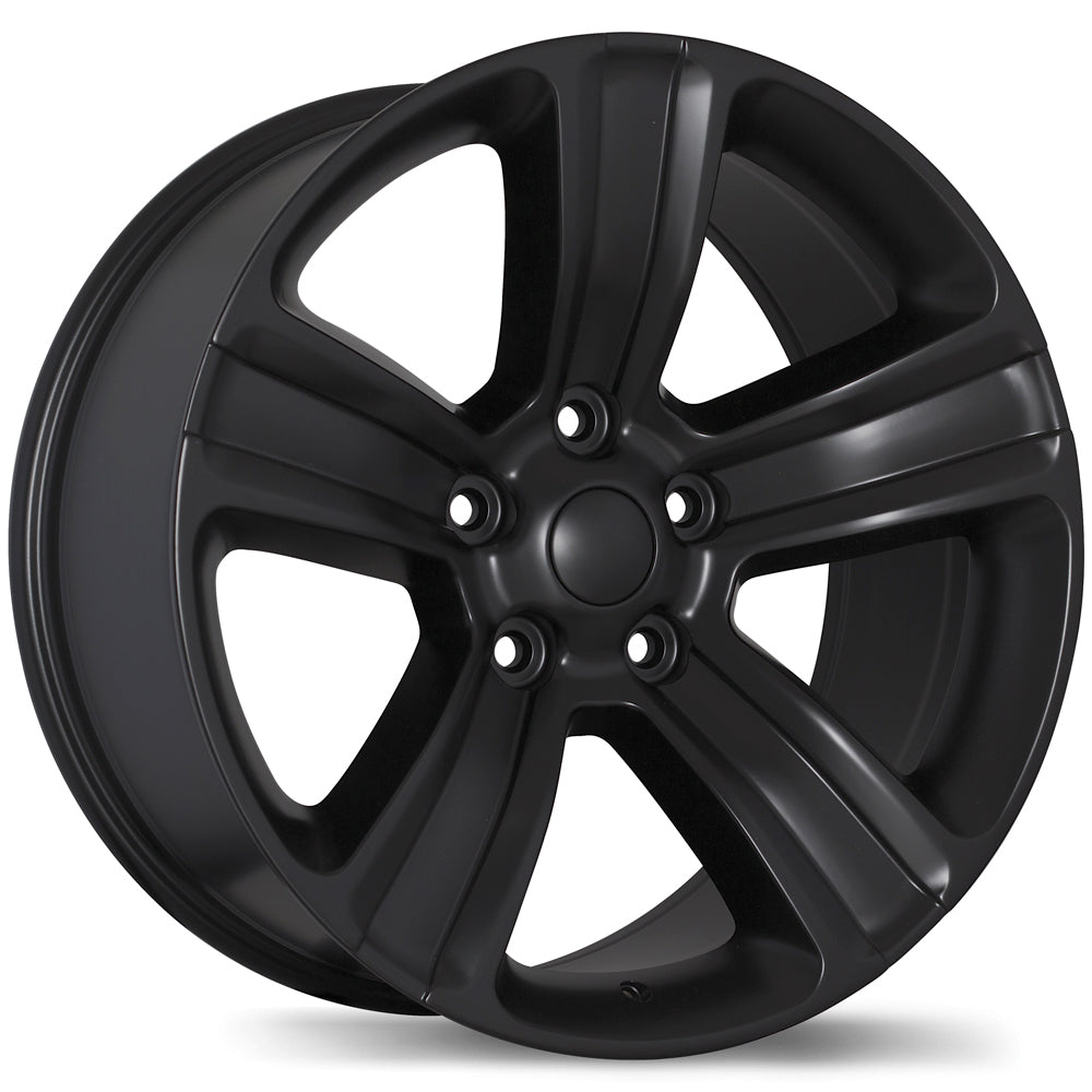 Replika R177A Matte Black 17x8 +10 5x139.7mm 77.8mm