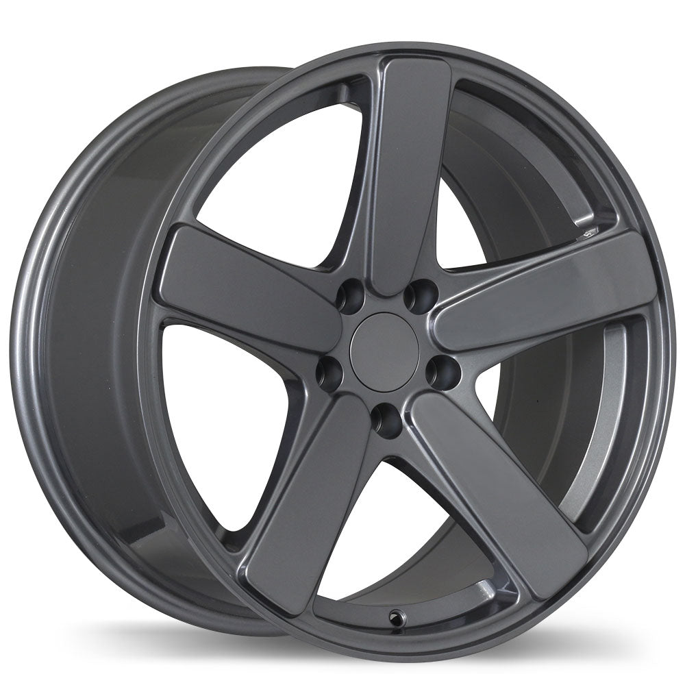 Replika R182 Gloss Gunmetal 18x9 +21 5x112mm 66.5mm