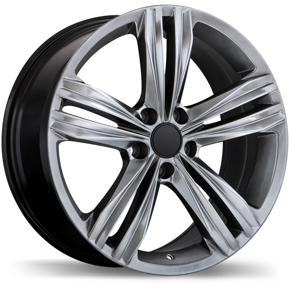 Replika R205A Dark Hyper Silver 18x8 +33 5x112mm 57.1mm