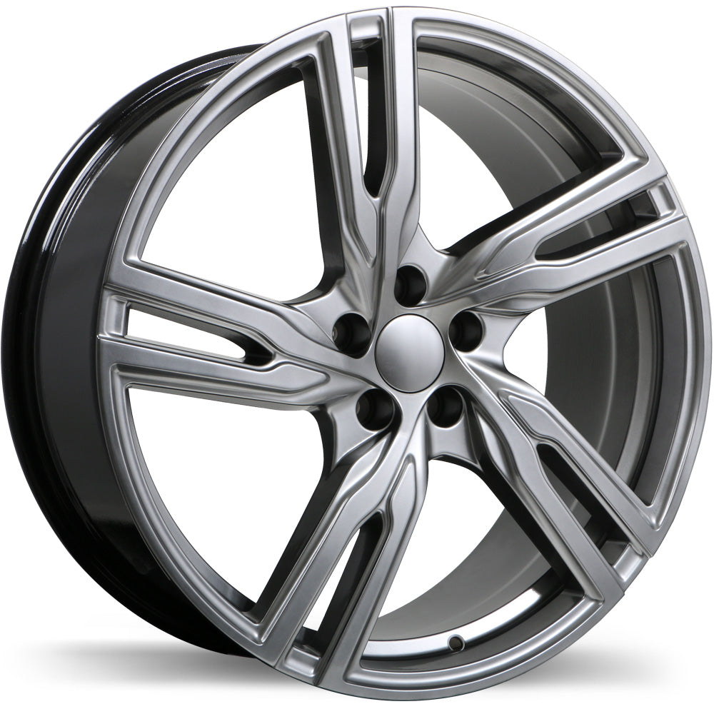 Replika R221 Dark Hyper Silver 18x8 +50 5x108mm 63.4mm