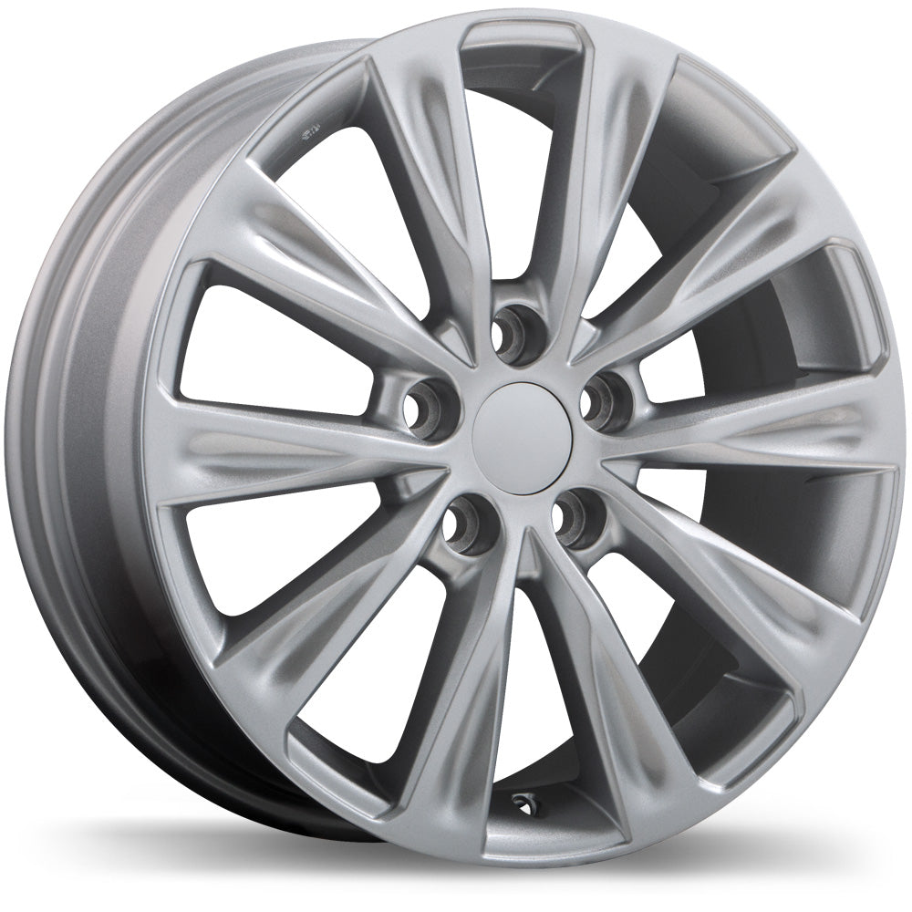 Replika R223 Metallic Silver 17x7 +39 5x114.3mm 60.1mm