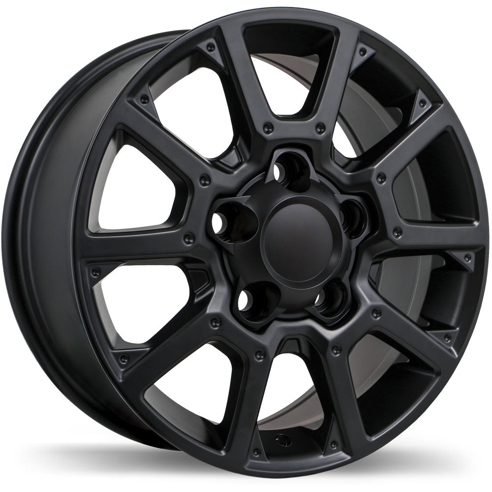 Replika R226 Satin Black 20x8.5 +55 5x150mm 110.1mm