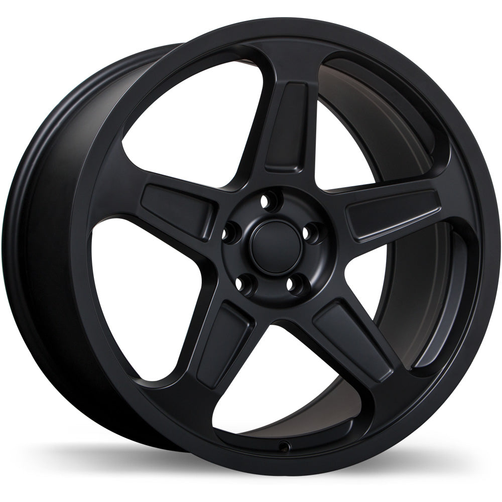 Replika R227 Satin Black 20x9 +20 5x115mm 71.5mm