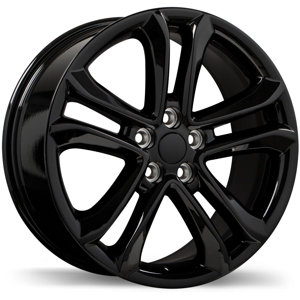 Replika R235 Gloss Black 18x8 +52 5x108mm 63.4mm