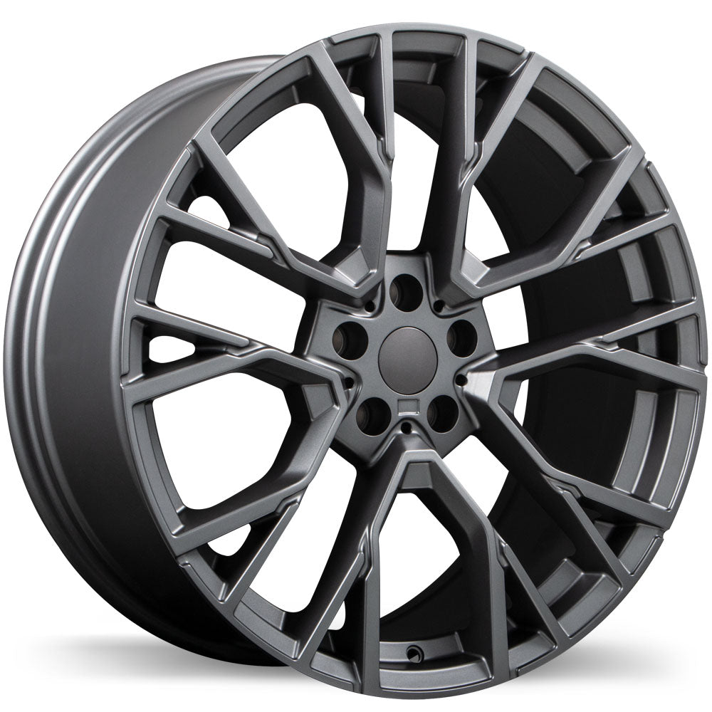 Replika R253A Satin Charcoal 20x9 +30 5x112mm 66.6mm