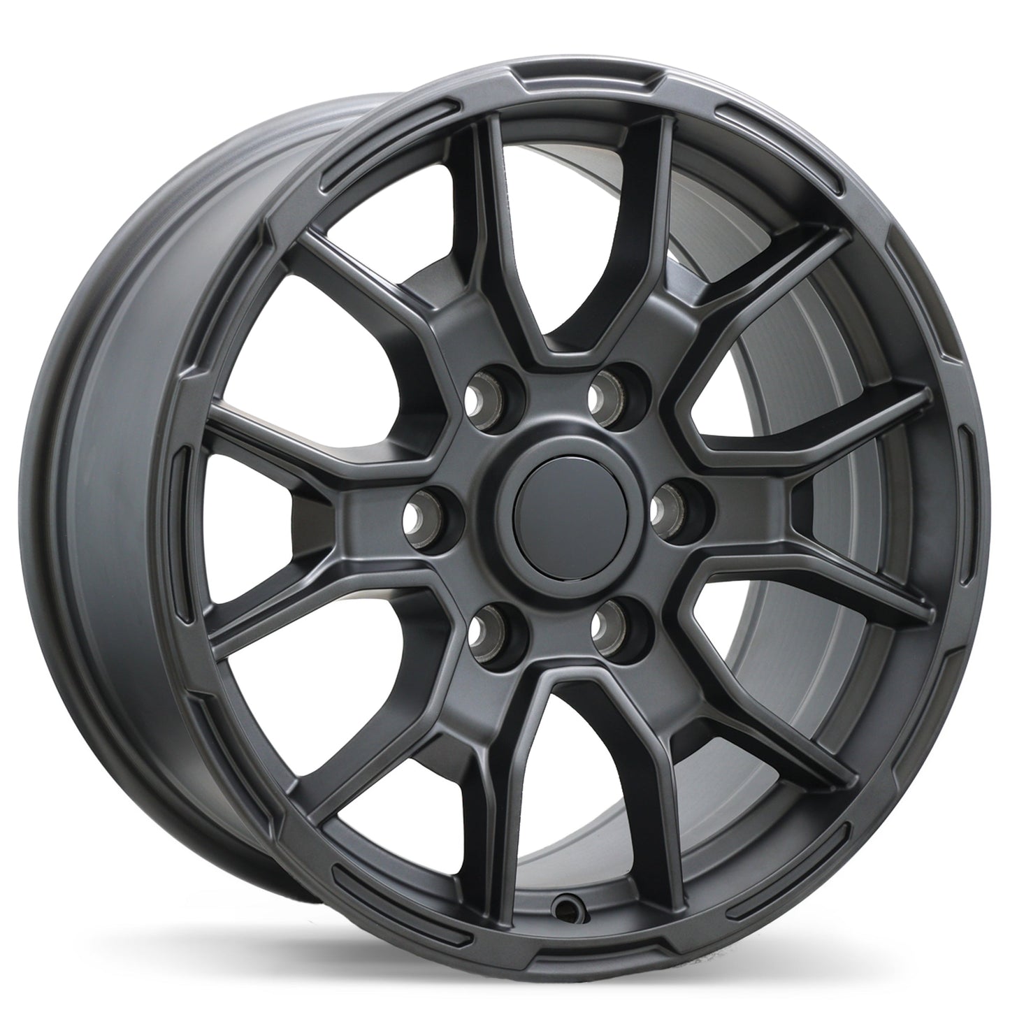 Replika R269 Matte Gunmetal 18x8 +35 6x135mm 87.1mm