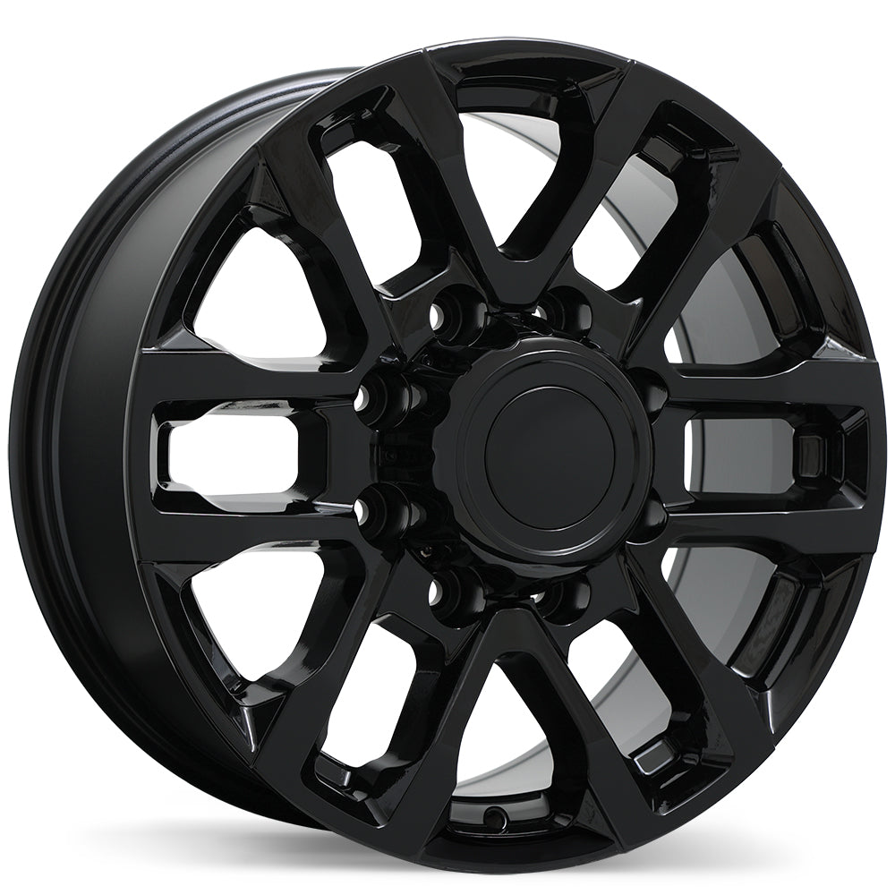 Replika R273A Gloss Black 18x8 +44 8x180mm 124.4mm