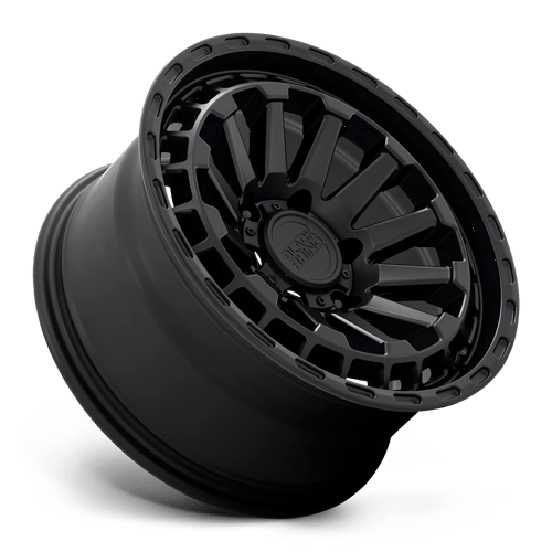 Black Rhino RAID Matte Black 17x8.5 -18 5x114.3mm 71.5mm