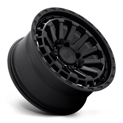 Black Rhino RAID Matte Black 17x8.5 -18 5x114.3mm 71.5mm