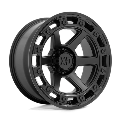 XD Series XD862 RAID Satin Black 20x10 -18 5x127mm 71.5mm