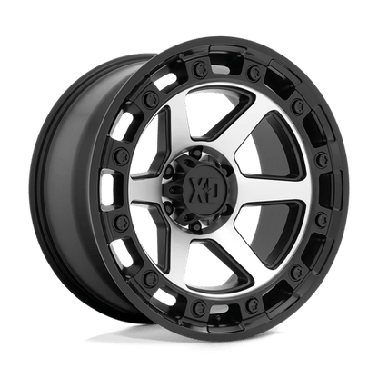 XD Series XD862 RAID Satin Black Machined 20x10 -18 6x135mm 87.1mm