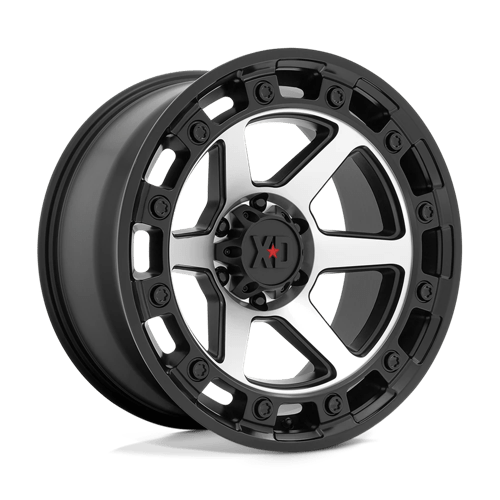 XD Series XD862 RAID Satin Black Machined 20x10 -18 5x127mm 71.5mm