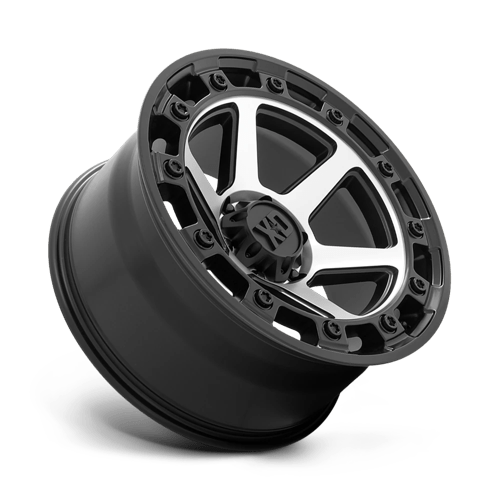XD Series XD862 RAID Satin Black Machined 20x10 -18 6x135mm 87.1mm