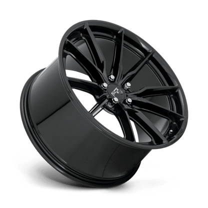 Niche M240 RAINIER Gloss Black 19x9.5 +50 5x112mm 66.6mm