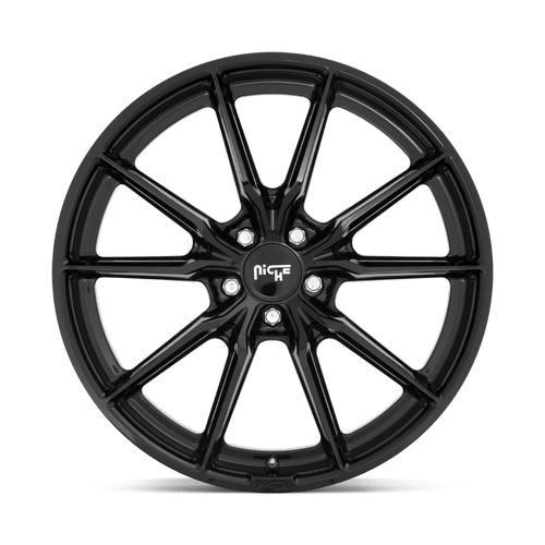 Niche M240 RAINIER Gloss Black 19x9.5 +50 5x112mm 66.6mm