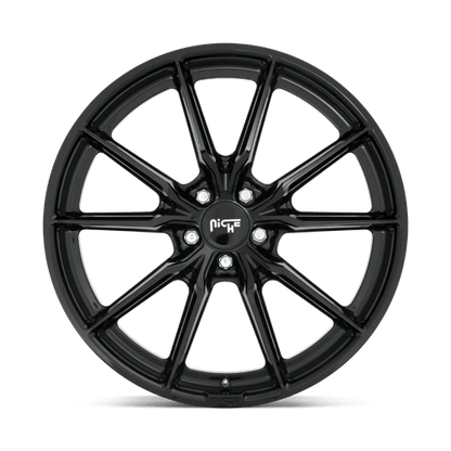 Niche M240 RAINIER Gloss Black 19x9.5 +50 5x112mm 66.6mm
