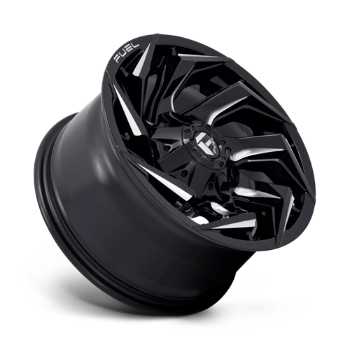 Fuel Offroad D753 REACTION Gloss Black Milled 20x9 +1 5x114.3|5x127mm 78.1mm