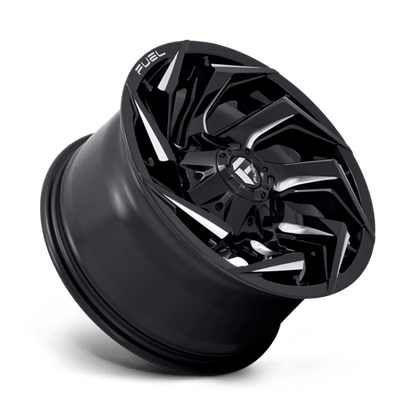 Fuel Offroad D753 REACTION Gloss Black Milled 22x12 -44 5x114.3|5x127mm 78.1mm