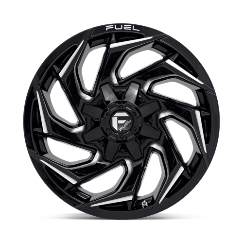 Fuel Offroad D753 REACTION Gloss Black Milled 18x9 +1 6x135|6x139.7mm 106.1mm