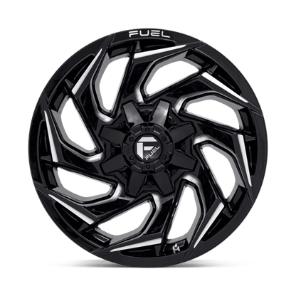 Fuel Offroad D753 REACTION Gloss Black Milled 18x9 +1 6x135|6x139.7mm 106.1mm