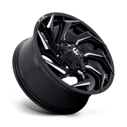 Fuel Offroad D753 REACTION Gloss Black Milled 20x9 +20 8x170mm 125.1mm