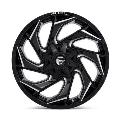 Fuel Offroad D753 REACTION Gloss Black Milled 20x9 +20 8x165.1mm 125.1mm