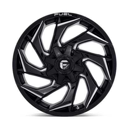 Fuel Offroad D753 REACTION Gloss Black Milled 20x9 +20 8x170mm 125.1mm