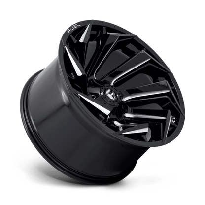 Fuel Offroad D753 REACTION Gloss Black Milled 22x12 -44 8x170mm 125.1mm