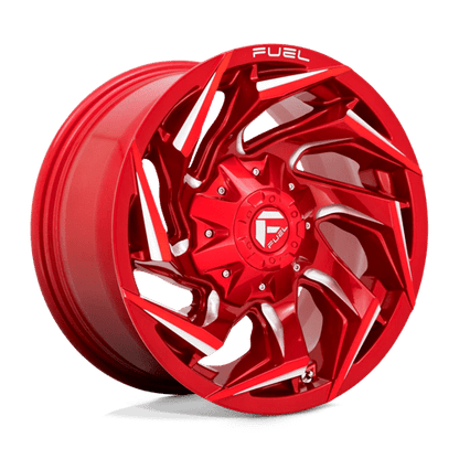 Fuel Offroad D754 REACTION Candy Red Milled 20x10 -18 5x139.7|5x150mm 110.1mm