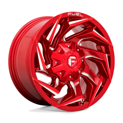 Fuel Offroad D754 REACTION Candy Red Milled 22x12 -44 5x127|5x139.7mm 87.1mm
