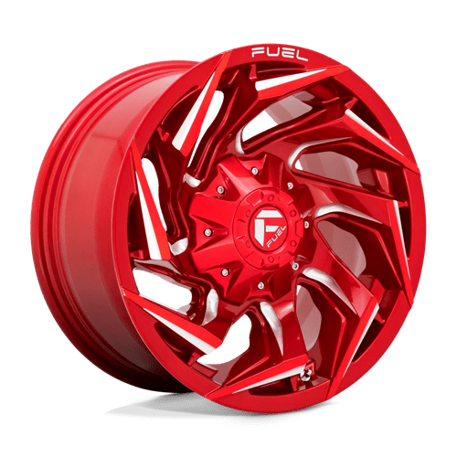 Fuel Offroad D754 REACTION Candy Red Milled 22x12 -44 6x135|6x139.7mm 106.1mm