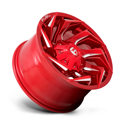 Fuel Offroad D754 REACTION Candy Red Milled 22x12 -44 5x127|5x139.7mm 87.1mm