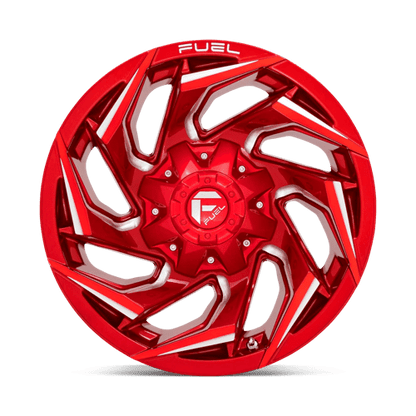 Fuel Offroad D754 REACTION Candy Red Milled 20x10 -18 5x139.7|5x150mm 110.1mm