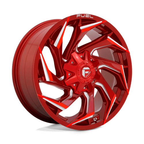 Fuel Offroad D754 REACTION Candy Red Milled 20x9 +20 8x180mm 124.2mm