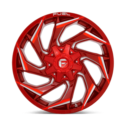 Fuel Offroad D754 REACTION Candy Red Milled 20x9 +20 8x170mm 125.1mm