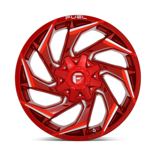 Fuel Offroad D754 REACTION Candy Red Milled 20x9 +20 8x165.1mm 125.1mm